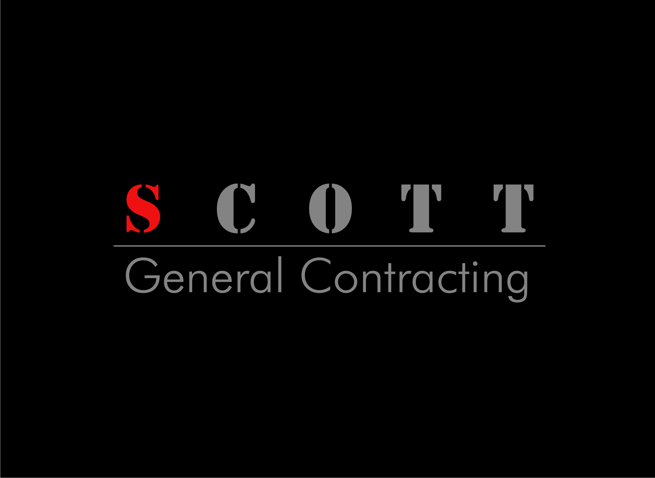 Logo for Scott General Contracting
