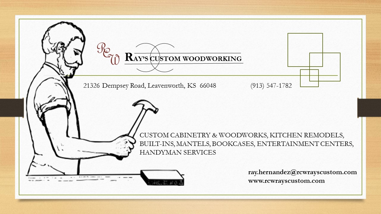 Logo for Ray's Custom Woodworking