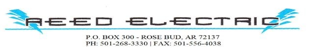 Logo for Reed Electric