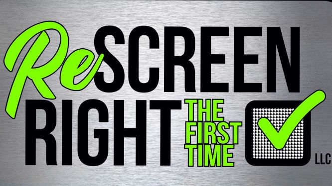 Logo for Re-Screen Right The 1st Time