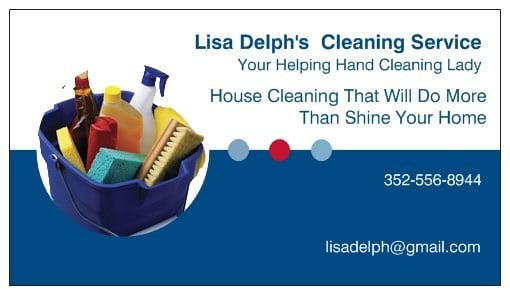 Logo for Lisa Delph's Cleaning Service