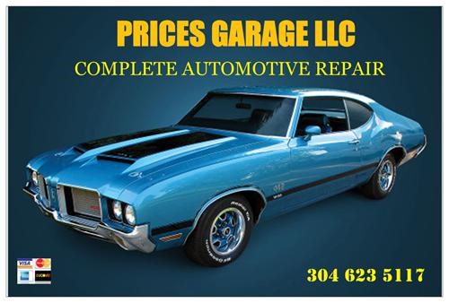 Logo for Prices Garage LLC