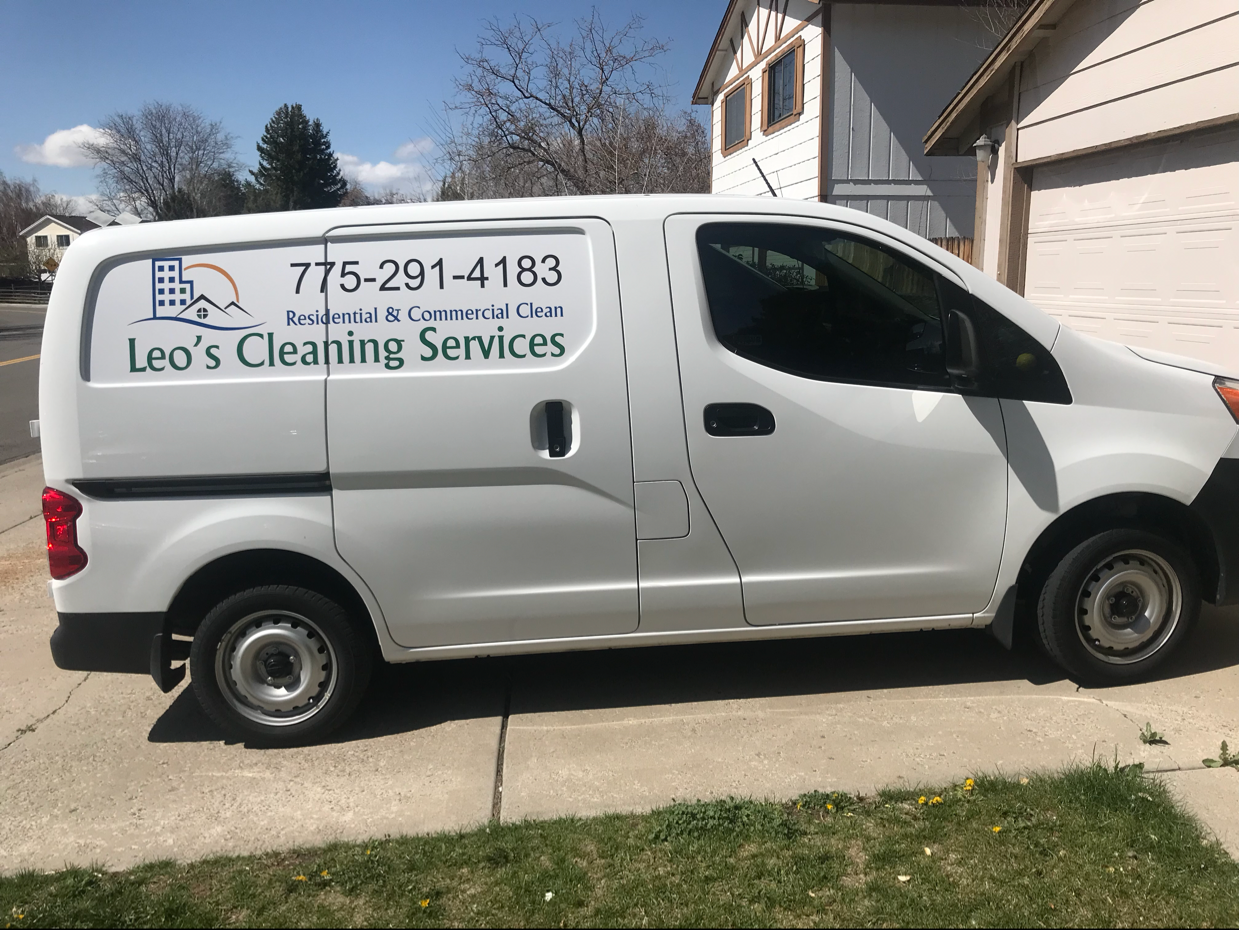 Logo for Leo's Janitorial Services