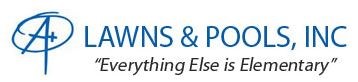 A+ Lawns & Pools logo