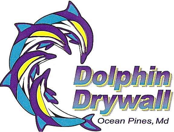 Logo for dolphin drywall