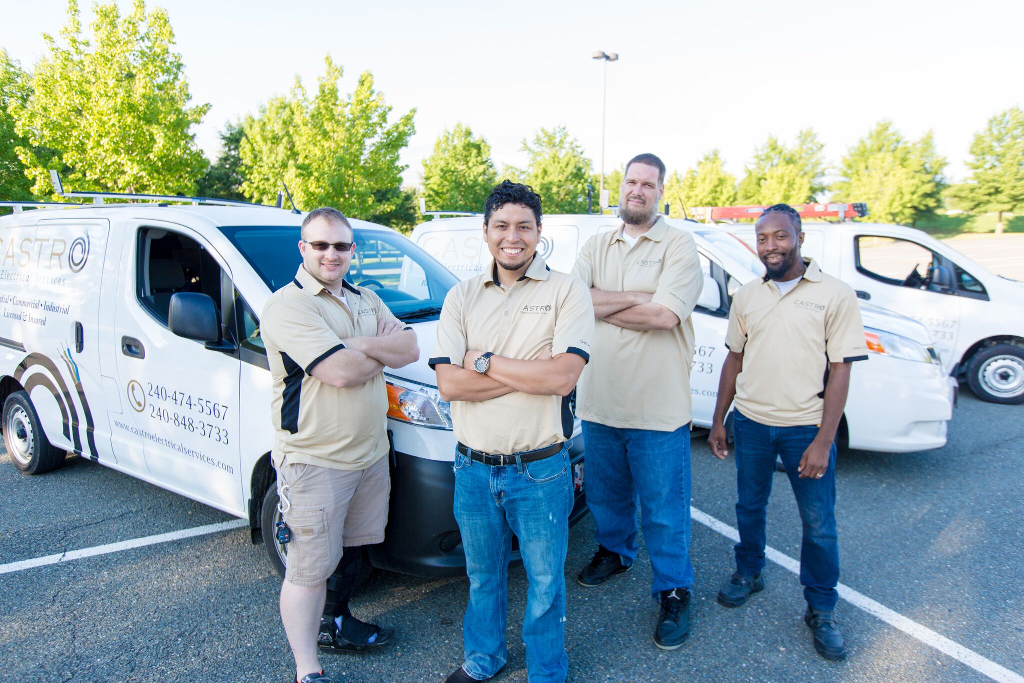 Logo for Castro Electrical Services
