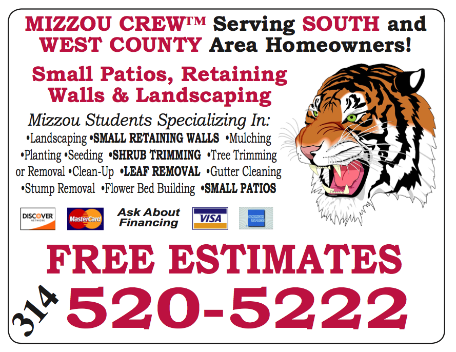 Mizzou Crew Landscaping logo