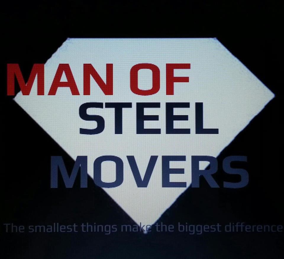 Man of Steel Movers logo