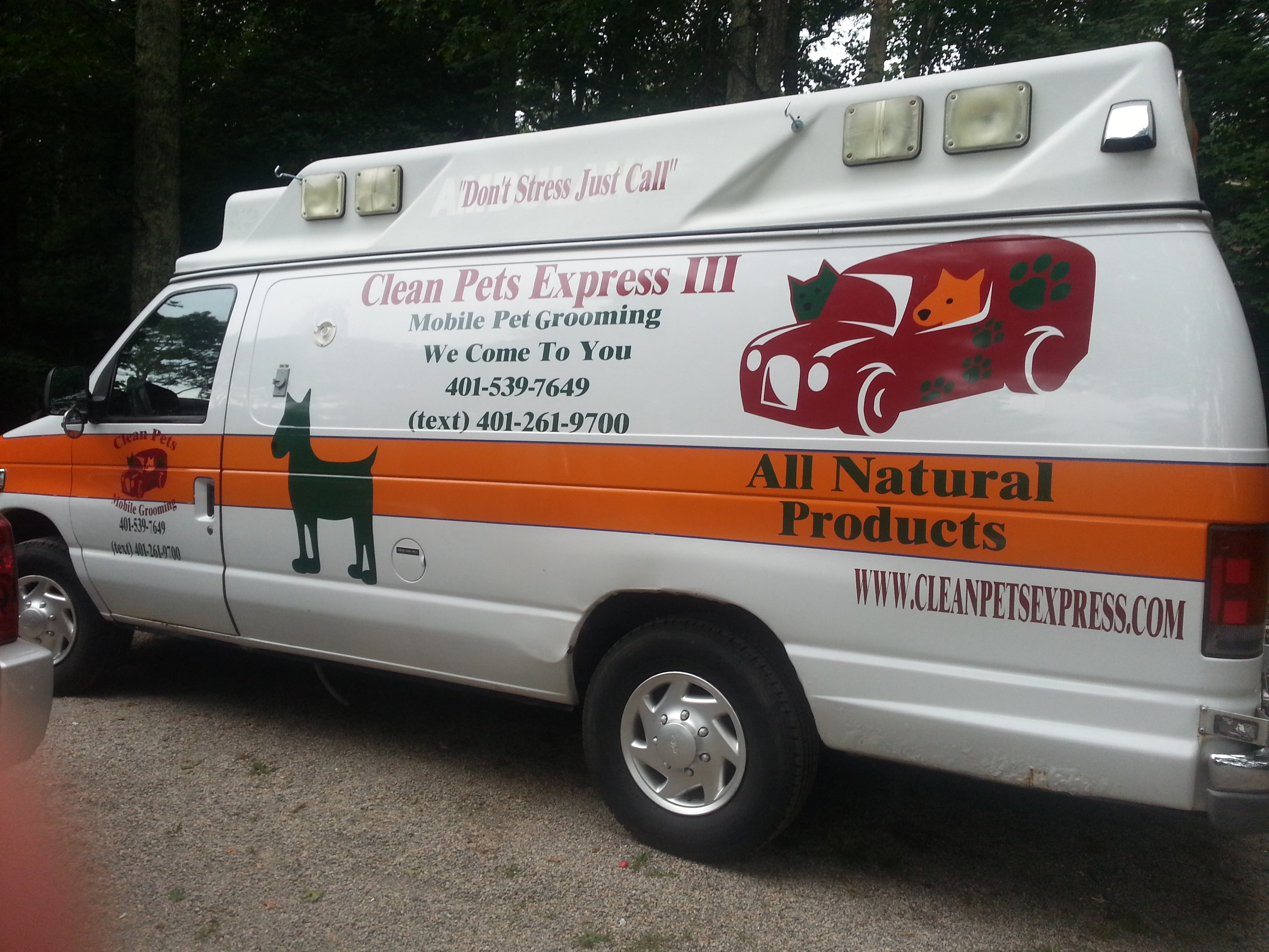 Logo for Clean Pets Express