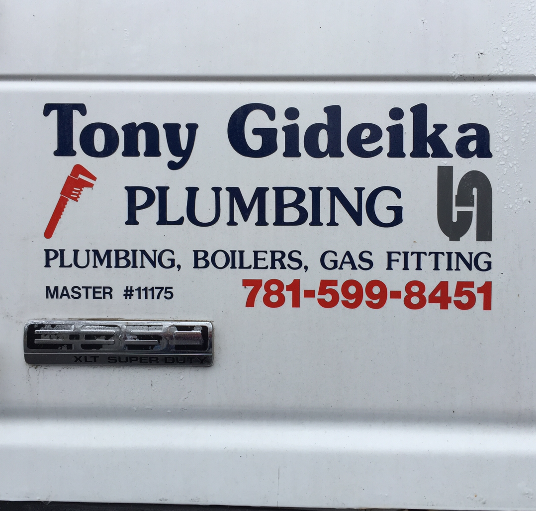 Tony Gideika Plumbing and Heating logo
