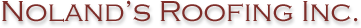 Logo for Noland's Roofing Inc.