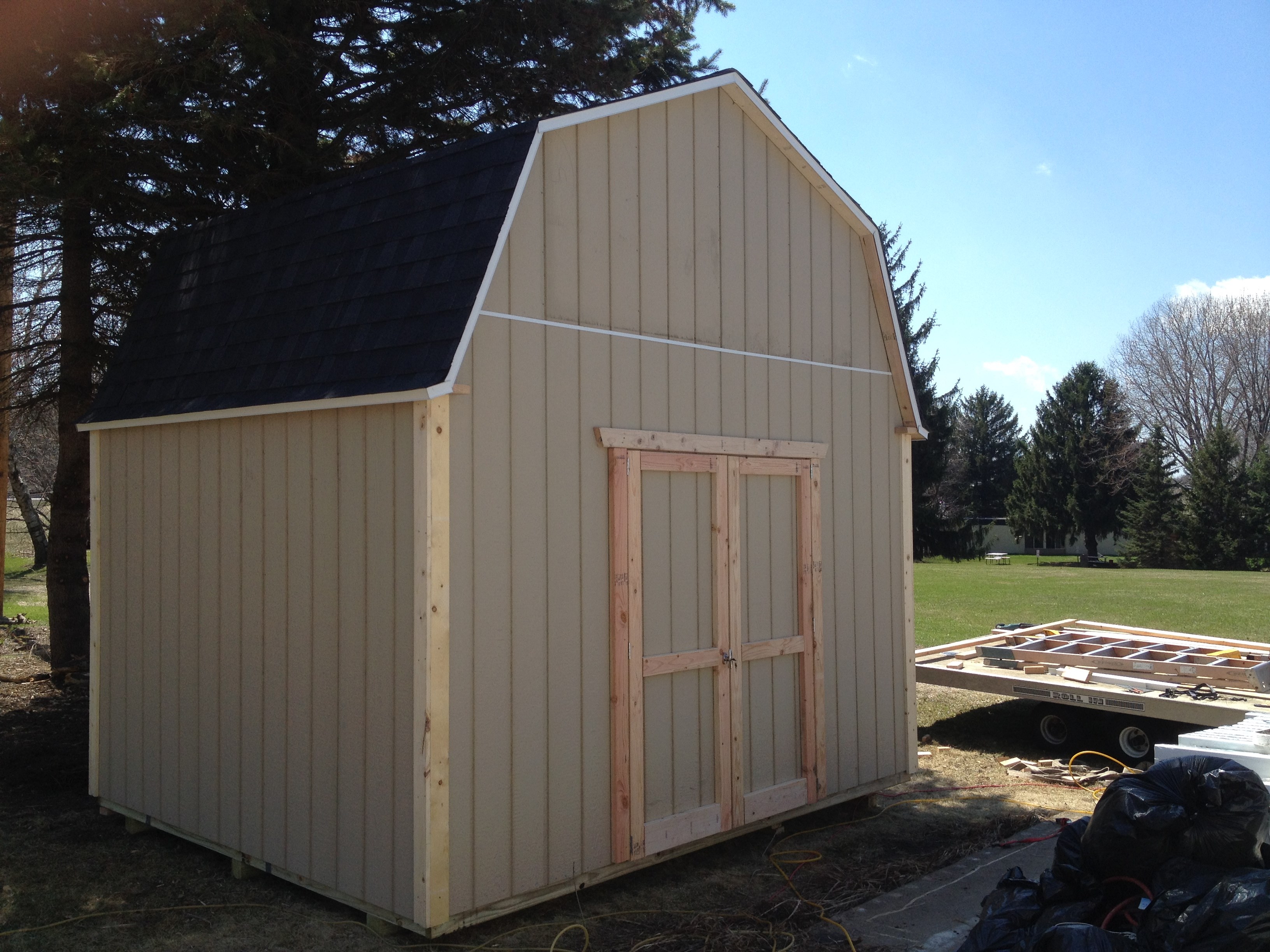 Logo for sheds by john