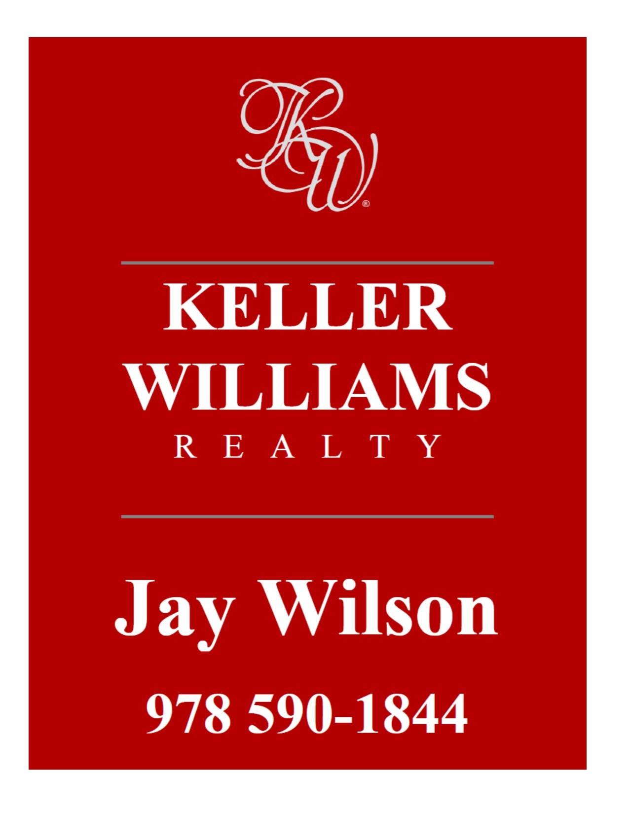 JAY WILSON  ~  Keller Williams Realty-Boston NW logo