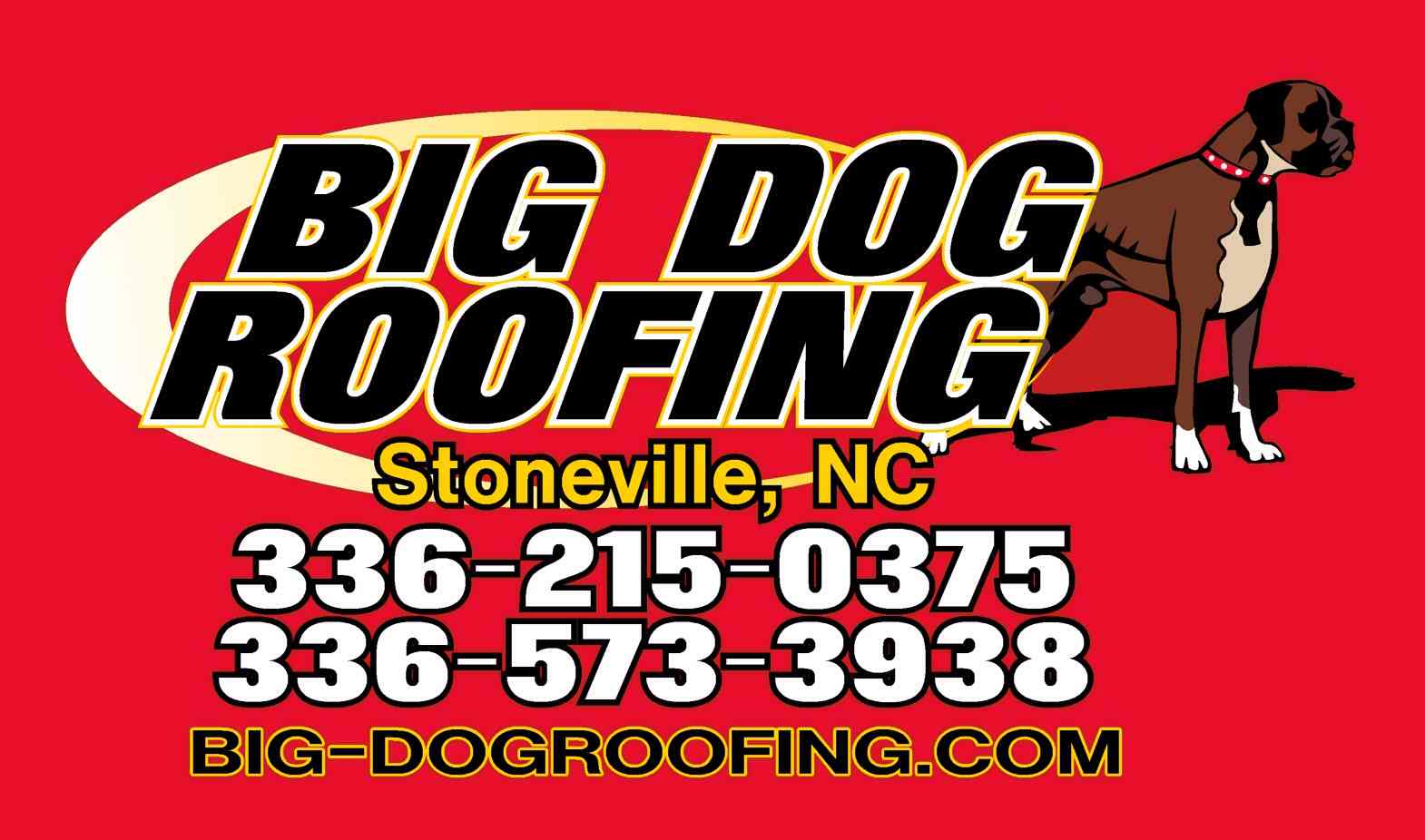 Logo for Big Dog Roofing