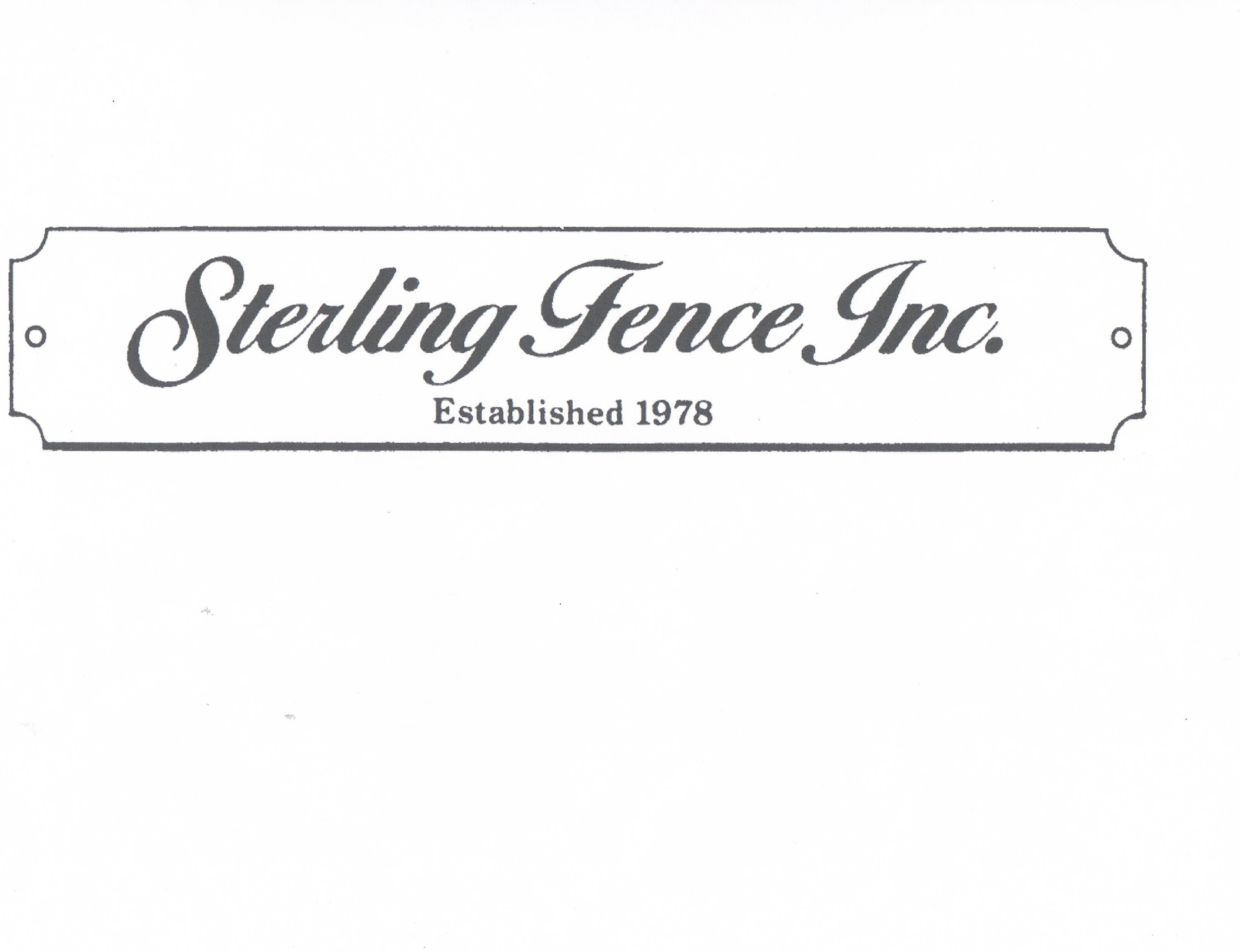 Logo for Sterling Fence