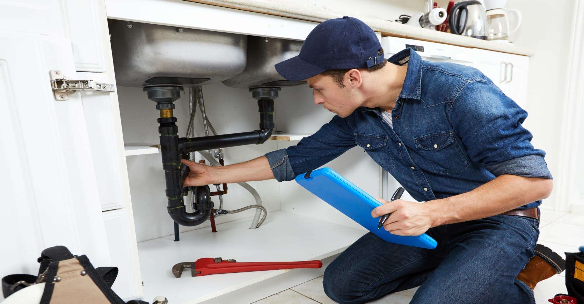 Logo for Blue Sky Plumbing