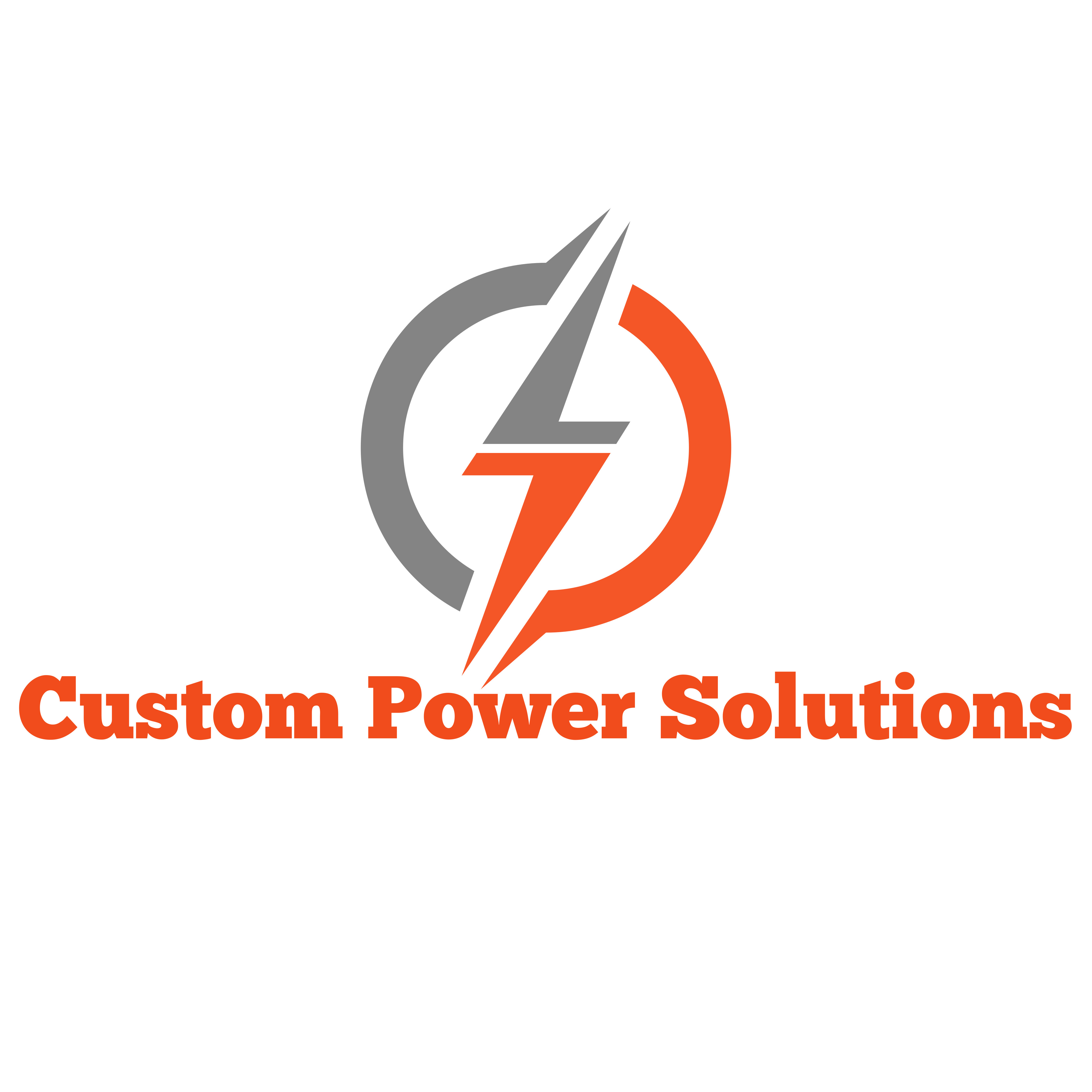 Logo for Custom Power Solutions LLC