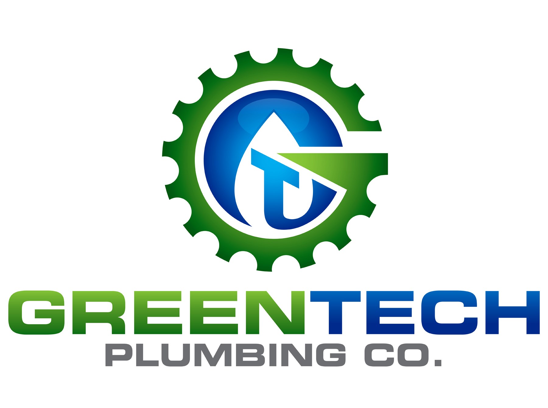 Green Tech Plumbing Co logo