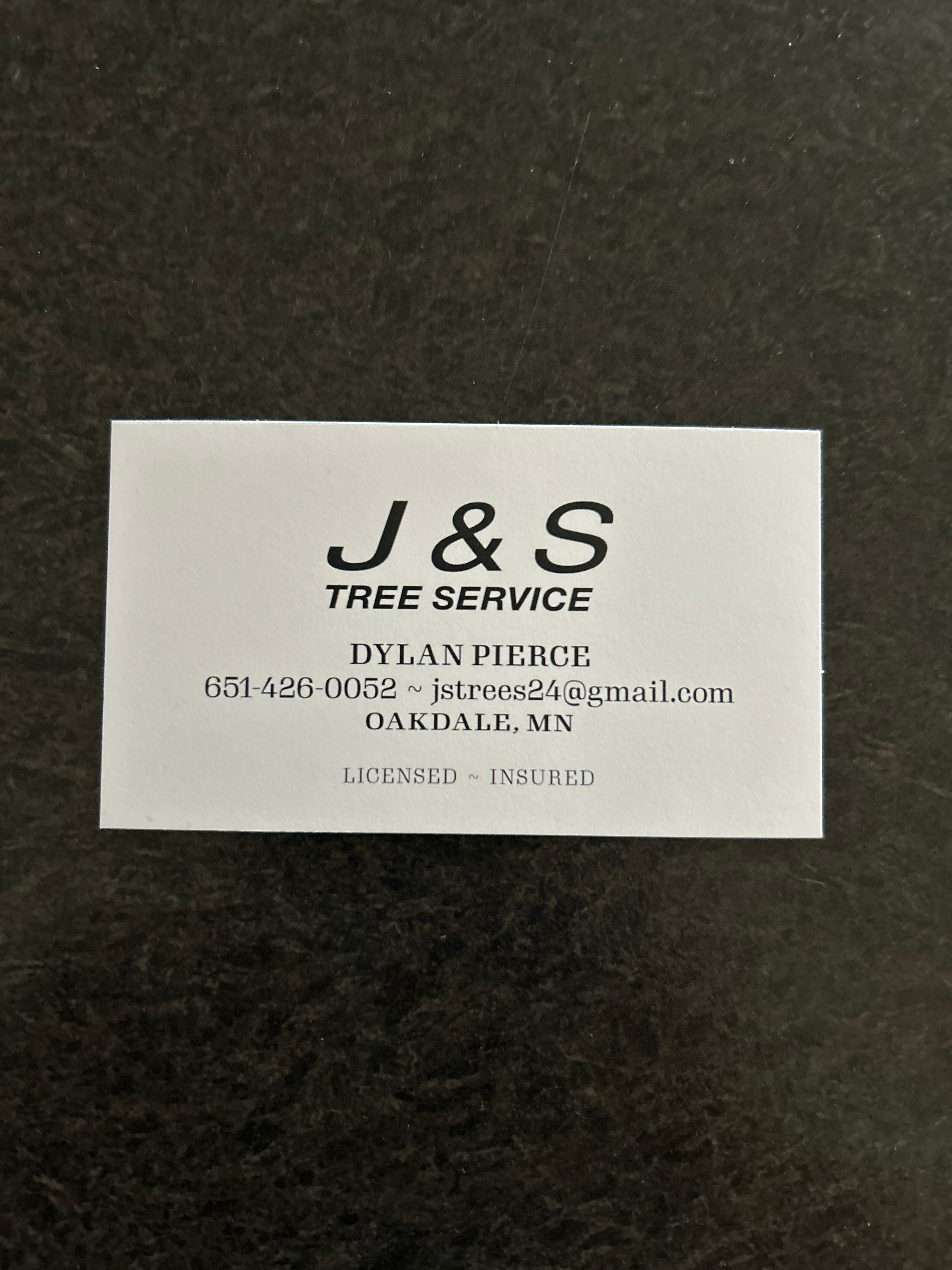 Logo for J & S Tree Service