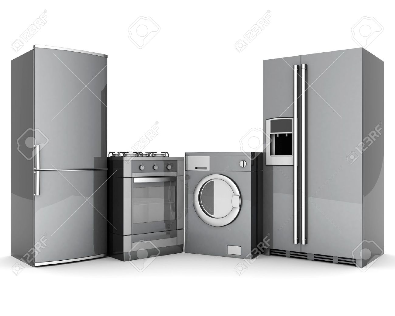 B & G APPLIANCE logo
