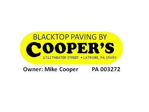 COOPER'S BLACK TOP PAVING logo