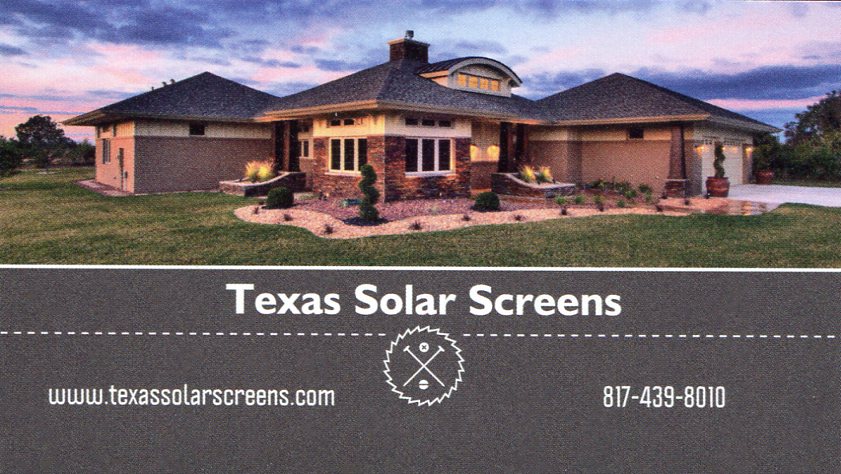 Logo for Texas Solar Screens