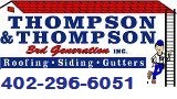 Logo for Thompson & Thompson 3rd Generation Roofing Inc