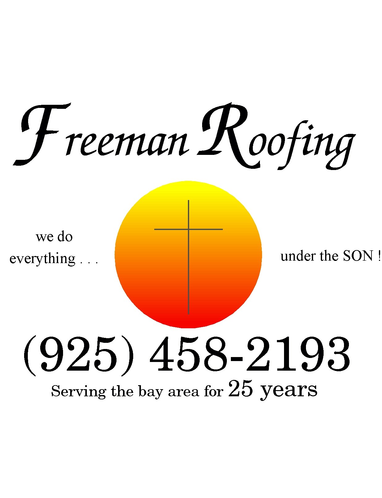 Logo for Freeman Roofing