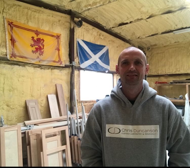 Chris Duncanson Custom Carpentry & Remodeling logo