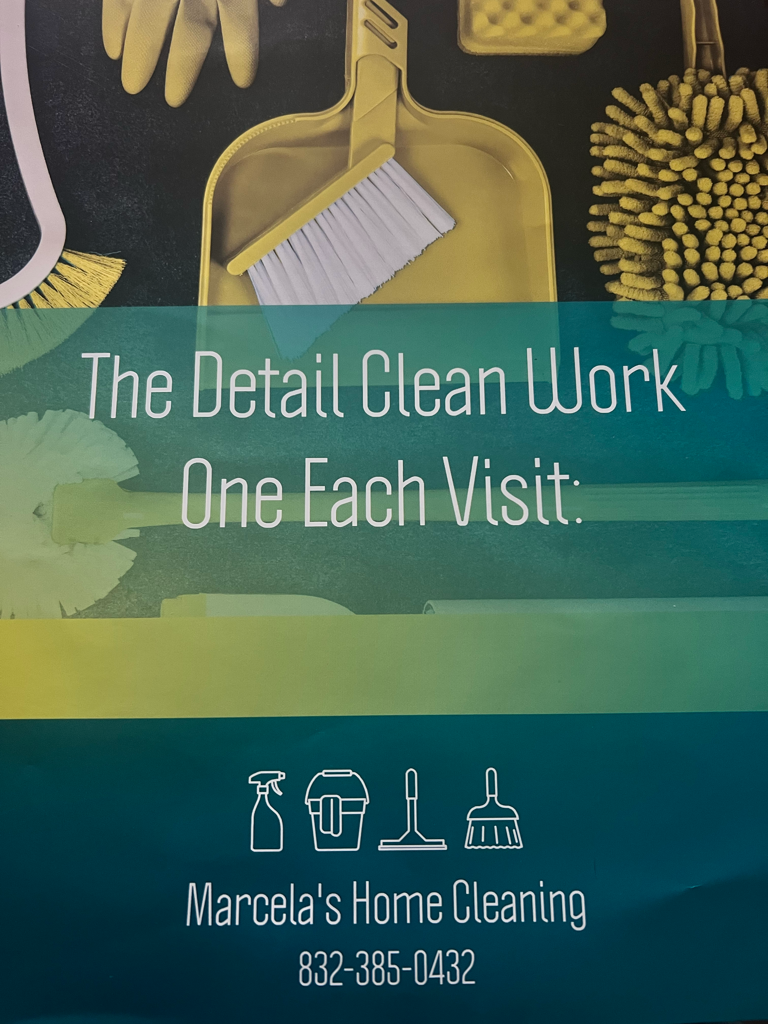 Logo for Marcela Cleaning Services