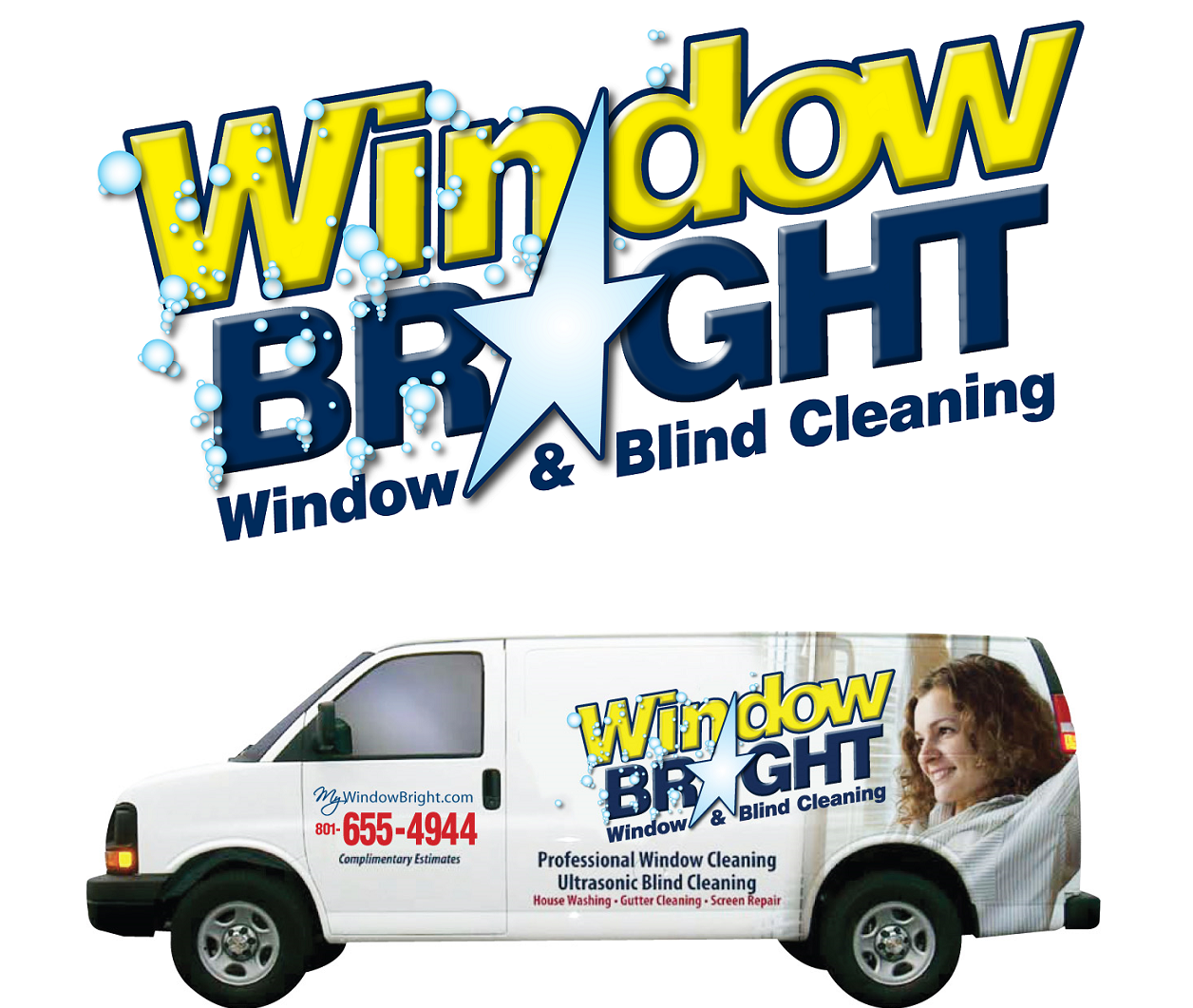 Window Bright Window & Blind Cleaning logo