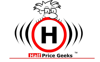 Half Price Geeks logo