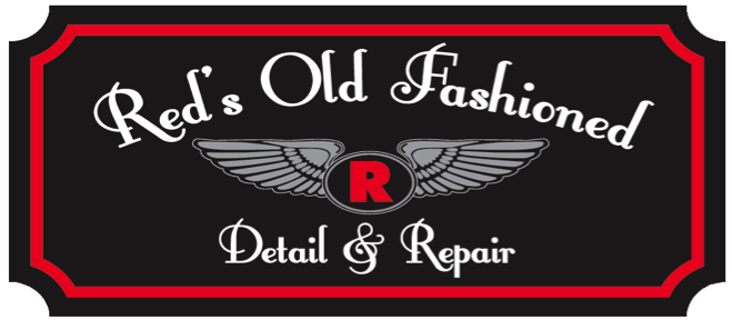 Red's Old Fashioned Detail & Repair logo