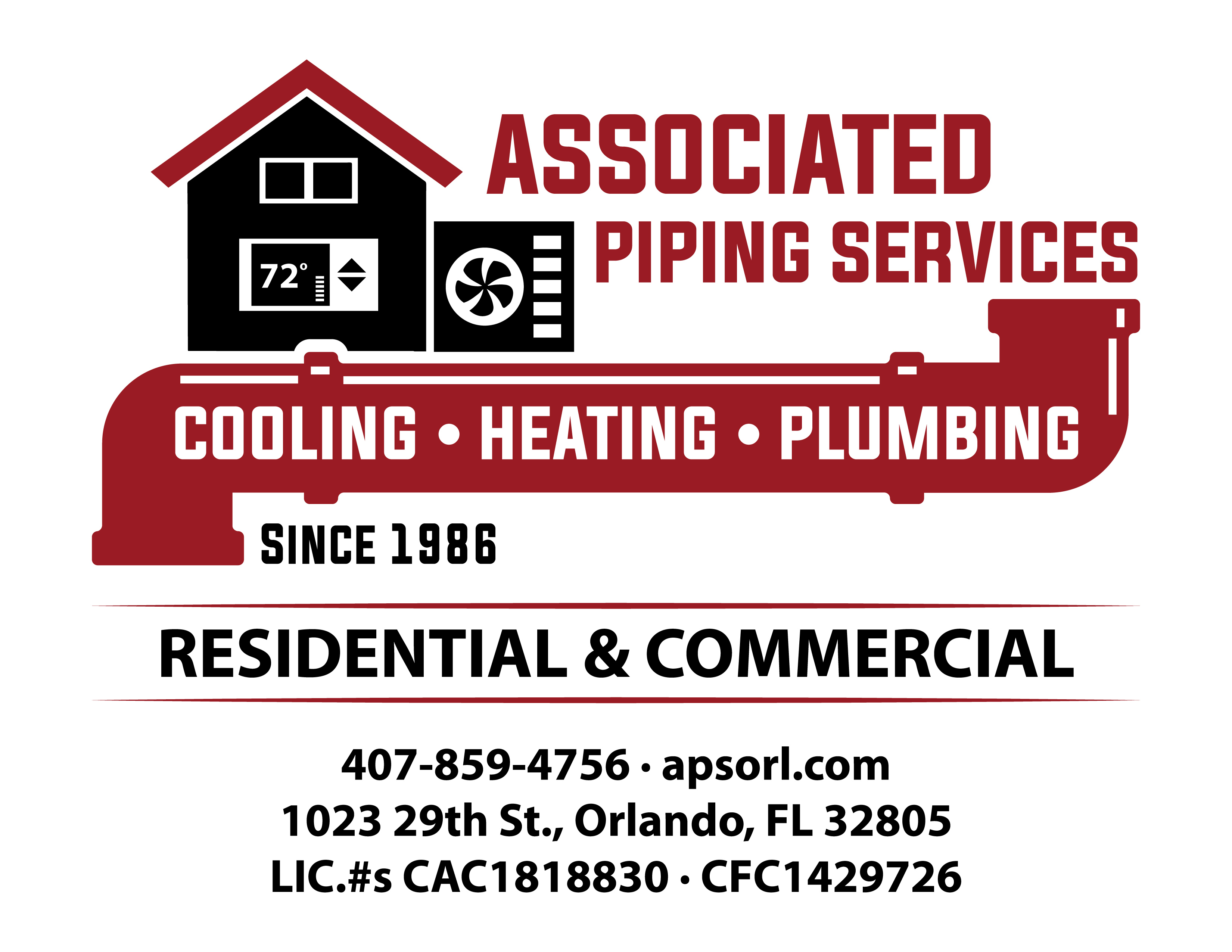 Logo for Associated Piping Services