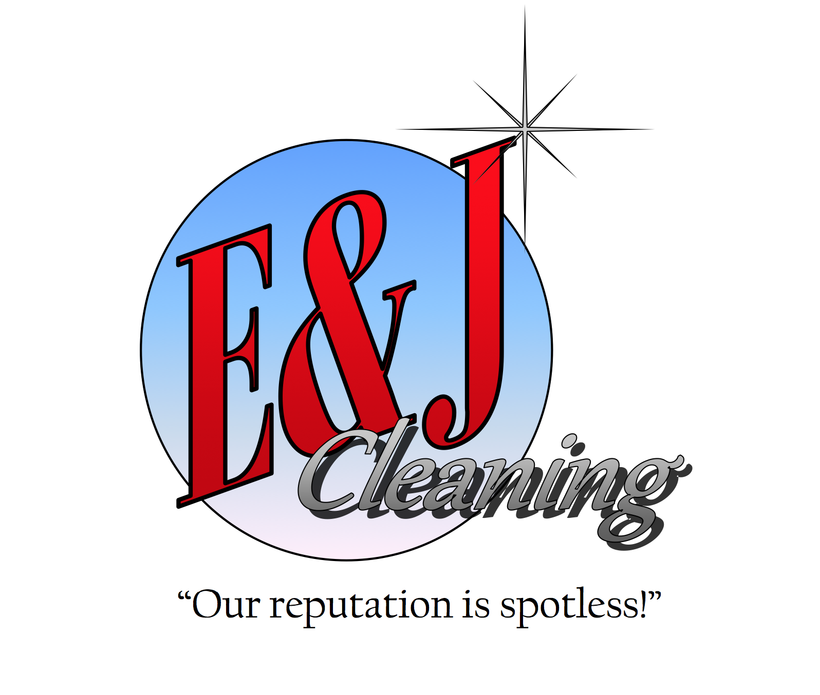 E&J Cleaning logo