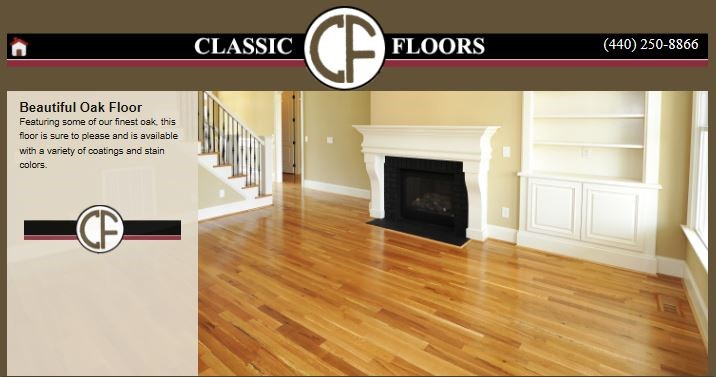 Logo for CLASSIC FLOORS INC