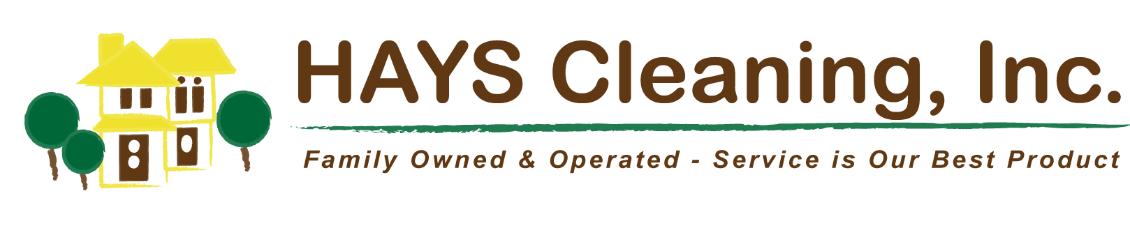 Logo for HAYS Cleaning Inc