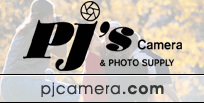 PJ's CAMERA & PHOTO logo