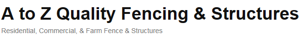 A to Z Quality Fencing LLC logo