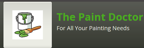 Logo for THE PAINT DOCTOR