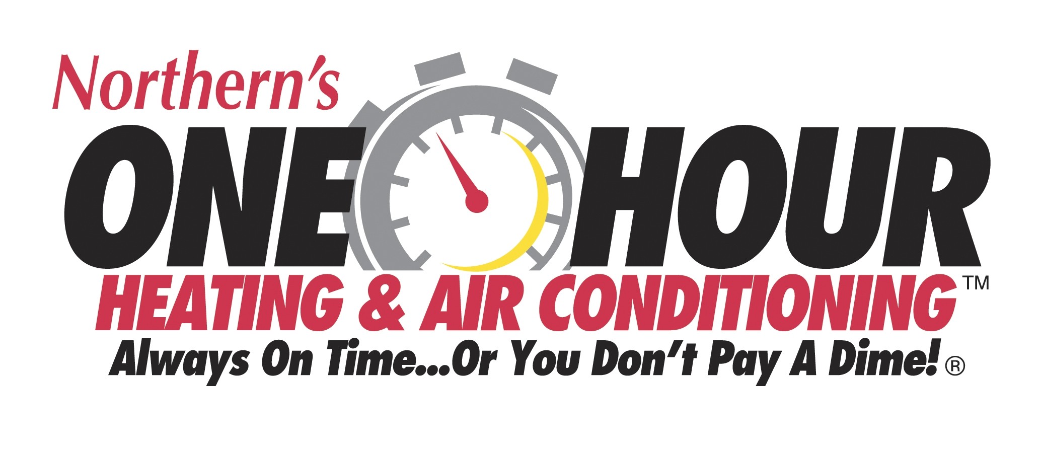 Northern's One Hour Heating & Air Conditioning logo