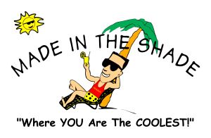 Logo for MADE IN THE SHADE WINDOW TINTING