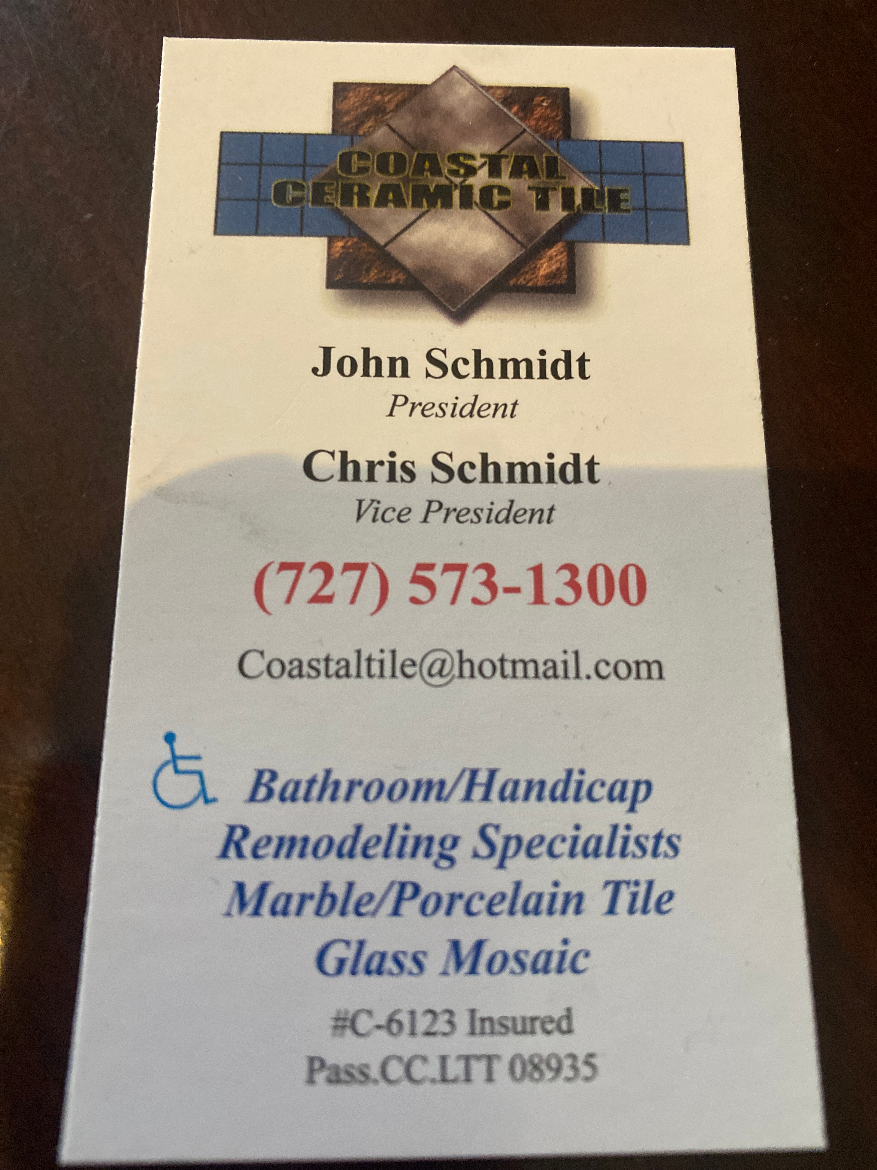 Avatar for COASTAL CERAMIC TILE INC