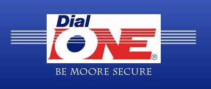 DIAL ONE MOORE ASSOCIATES SECURITY SYSTEMS logo