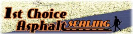 Logo for First Choice Asphalt Sealing