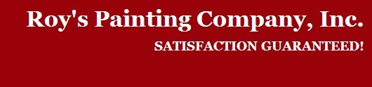 Logo for Roy's Painting Company Inc