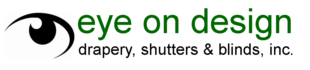 Logo for Eye On Design Drapery Shutters & Blinds Inc