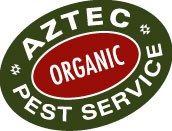 Logo for Aztec Organic Pest Service