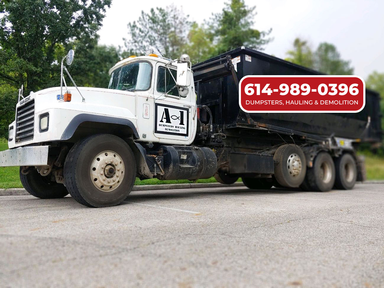 A-1 Dumpsters & Hauling logo