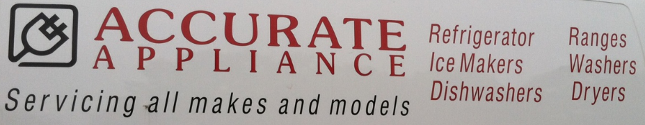 Logo for Accurate Appliance Inc